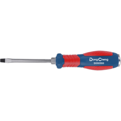Destornillador plano de paso 6 × 100 mm con Estructura de Golpe Continuo
