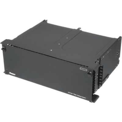 Panel de Distribución de Fibra Óptica, Acepta 12 Cassettes HD Flex y 144 Fibras por UR, 4 UR