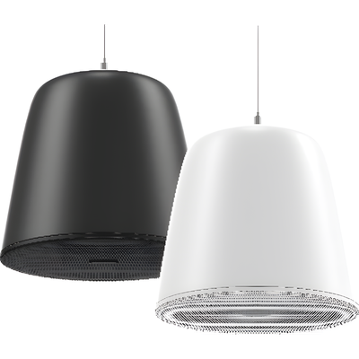 Altavoz Colgante | 70V/100V | 10W | cobertura cónica de 88° | Color Negro 