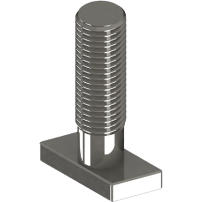 Perno de Montaje Solar / Acero Inoxidable / Rosca M8 / 30 mm (1.18 in) / Compatible con N Rail 4.72 y M2 / 12.26 g