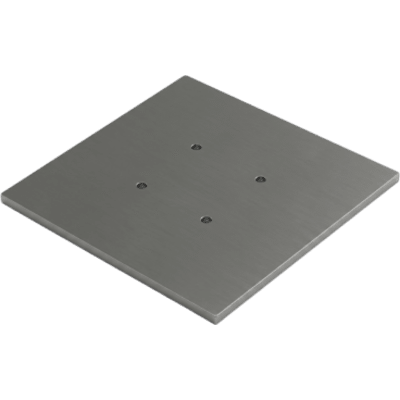 BASE DE TRUSS AUTO SOPORTADA 70 CM POR LADO X 1 CM DE ANCHO  | ACERO | PARA TRUSS 30 X 30 CM TIPO AMERICANA
