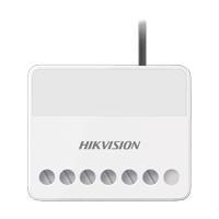 (AX PRO) RELEVADOR INALÁMBRICO HIKVISION / 1 ENTRADA DE ALARMA 24/7 / 1 SALIDA DE RELEVADOR 0 A 36 VCC (MAX. 5 A)
