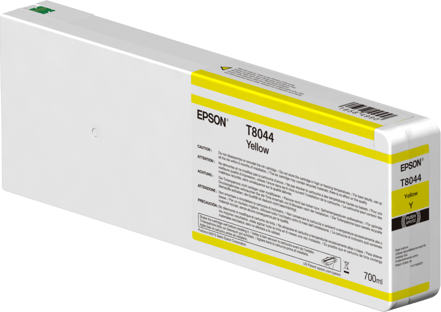 Cartucho Epson AMARILLO T804400