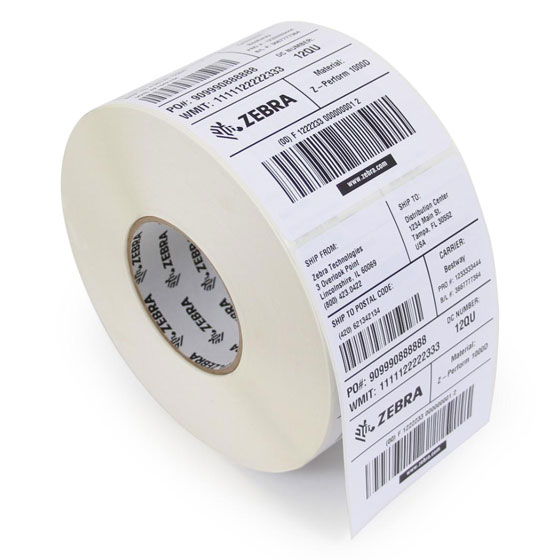 Etiqueta Original ZEBRA Z-Perform 1000D 10026369