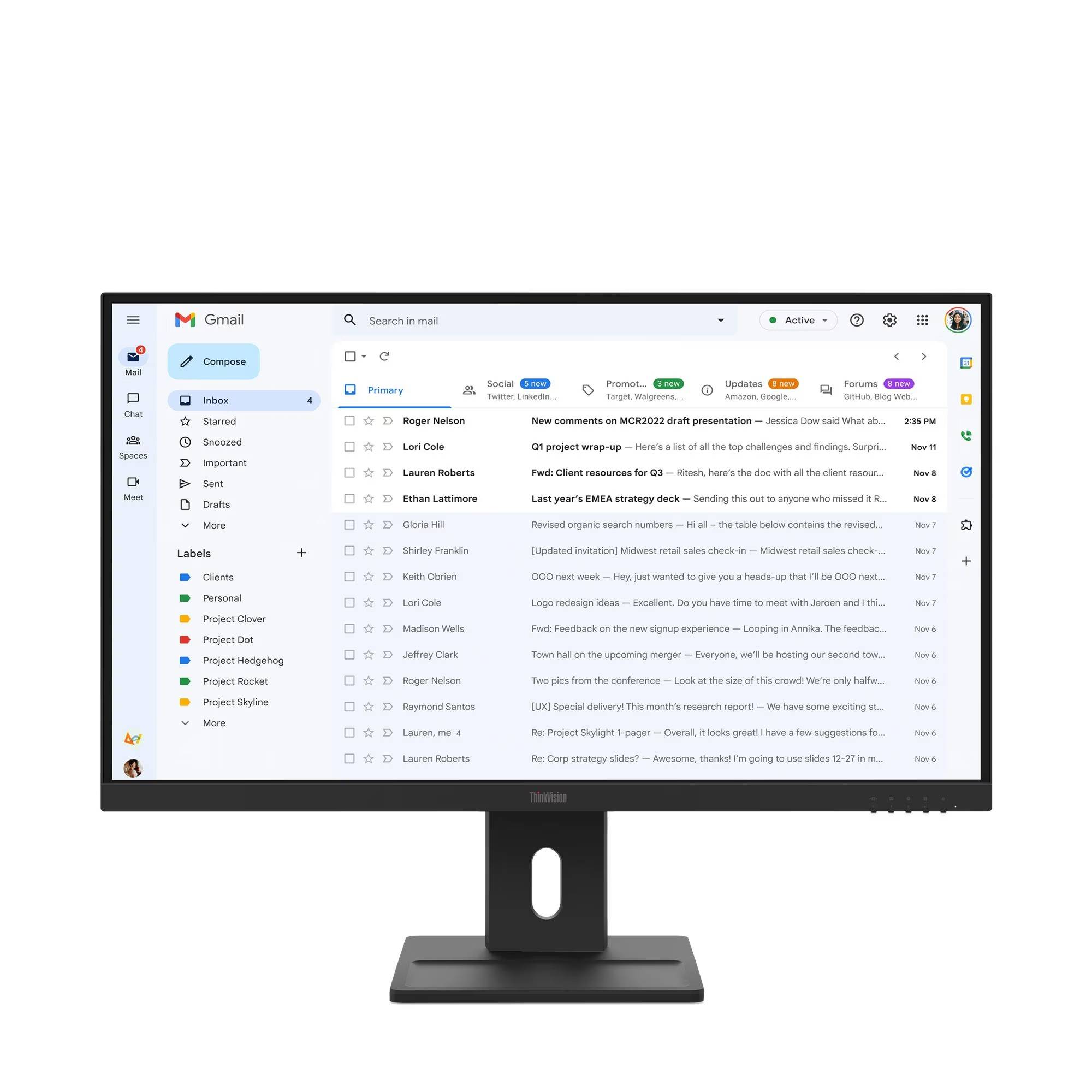Monitores LENOVO ThinkVision E27-40 Monitor