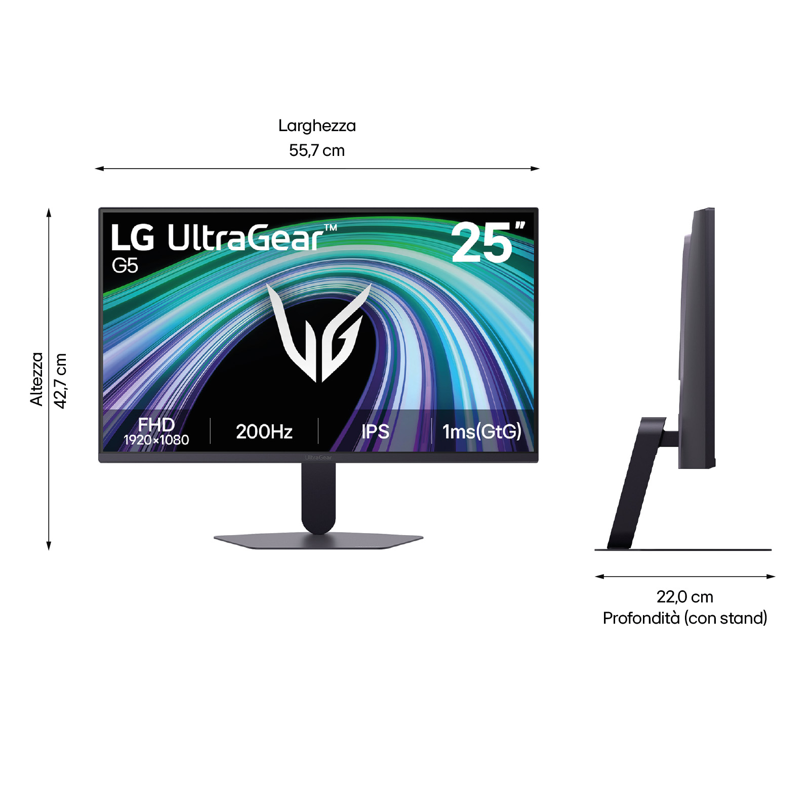 Monitor LG 25G523B-B