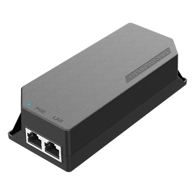 INYECTOR POE GRANDSTREAM, 1 PUERTO 2.5GBPS LAN IN Y 1 PUERTO 2.5GBPS LAN OUT, COMPATIBLE IEEE 802.3AF/AT,VELOCIDAD MULTIGIGABIT 2.5GBPS, 30W MÁX