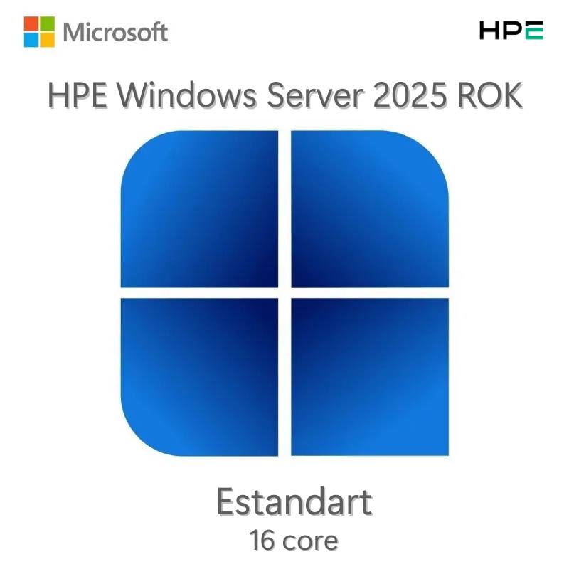 Sistemas Operativos Hewlett Packard Enterprise HPE Microsoft Windows Server 2025 Estandard ROK