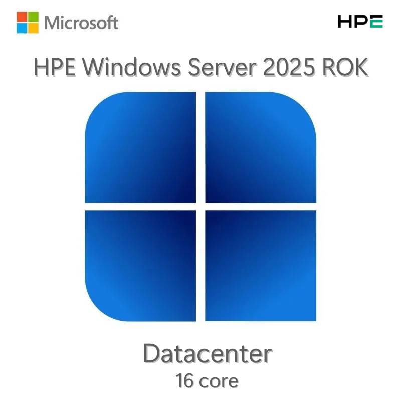 Sistemas Operativos Hewlett Packard Enterprise HPE Microsoft Windows Server 2025 Datacenter ROK