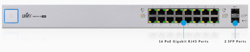 Switch UBIQUITI US-16-150W