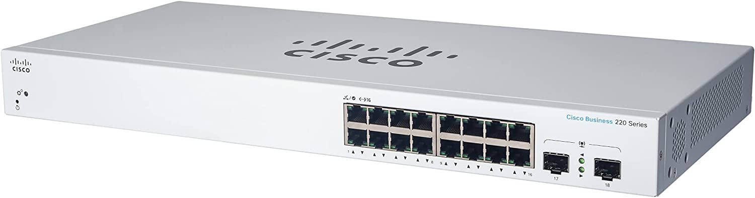 Switch CISCO CBS220-16T-2G-NA