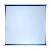 PANTALLA MULTIMEDIA SCREEN MSC-244, MANUAL , 136 PULGADAS DIAGONAL,  FORMATO 1:1 , COLOR BLANCO MATE,  P/COLGAR TECHO O PARED
