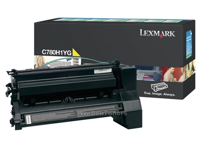 Tóner LEXMARK C780H1YG