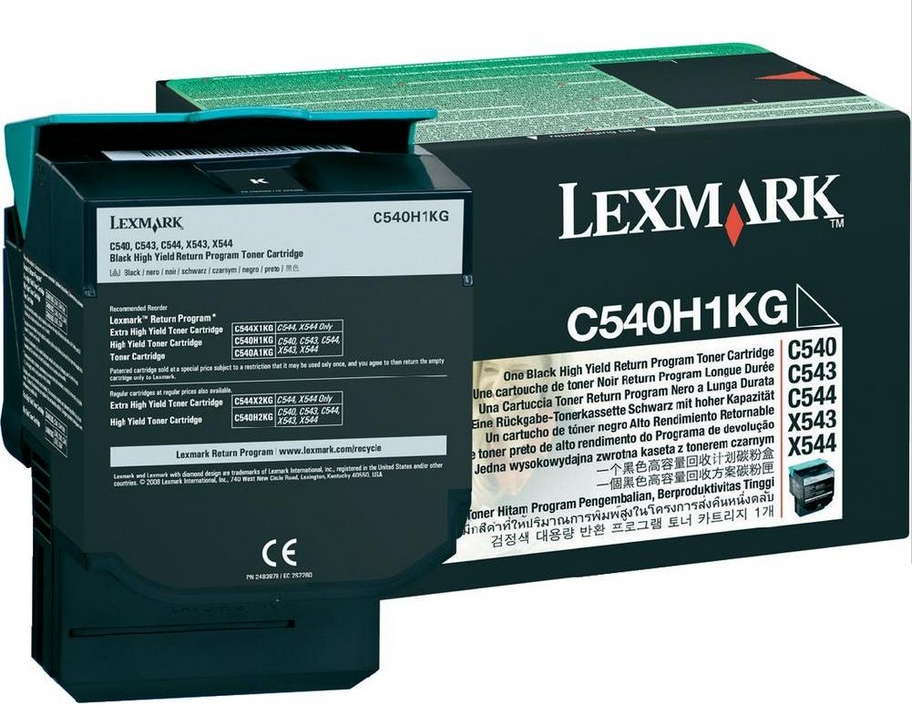 Tóner LEXMARK C540H1KG