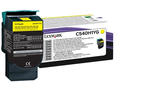 Tóner LEXMARK C540H1YG