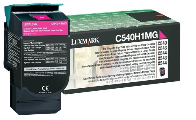 Tóner LEXMARK C540H1MG