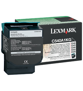 Tóner LEXMARK C540A1KG