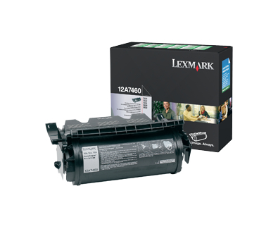 Tóner LEXMARK 12A7460