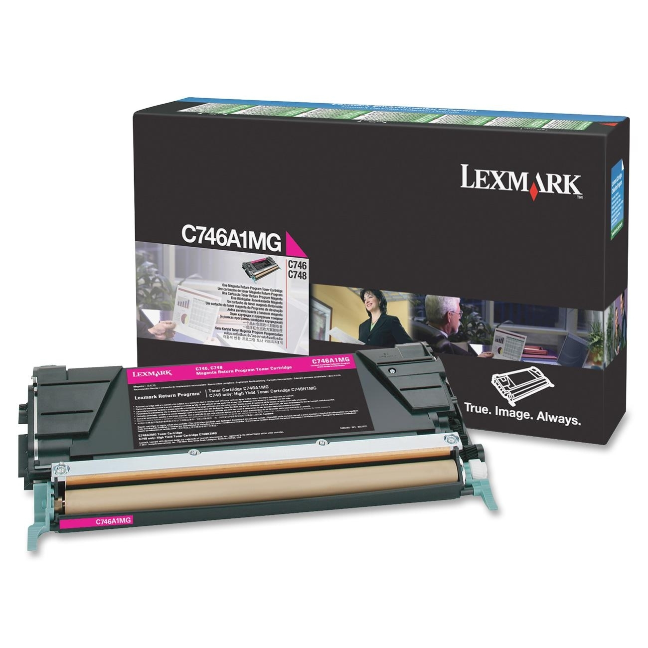 Tóner LEXMARK C746A1MG