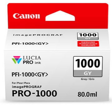 Tanque CANON PFI-1000 GY