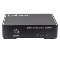VIDEO SPLITTERMANHATTAN,207591, HDMI 4K60HZ, 1 IN2 OUT