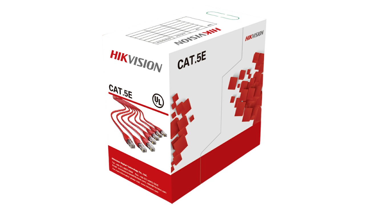 Bobina de Cable UTP HIKVISION DS-1LN5E-SW