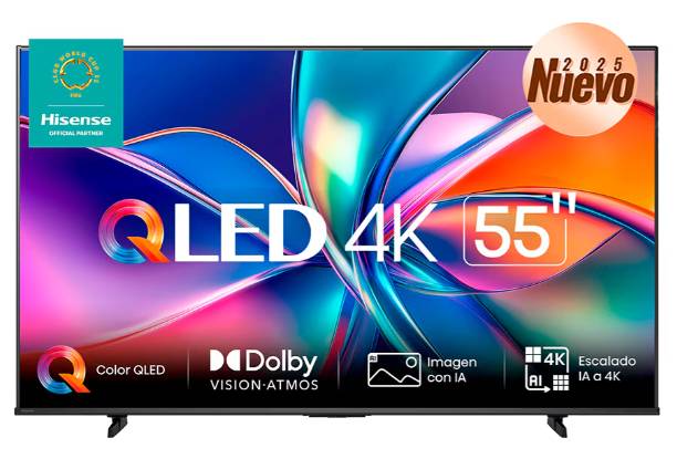 Televisiones Hisense 55QD65QV
