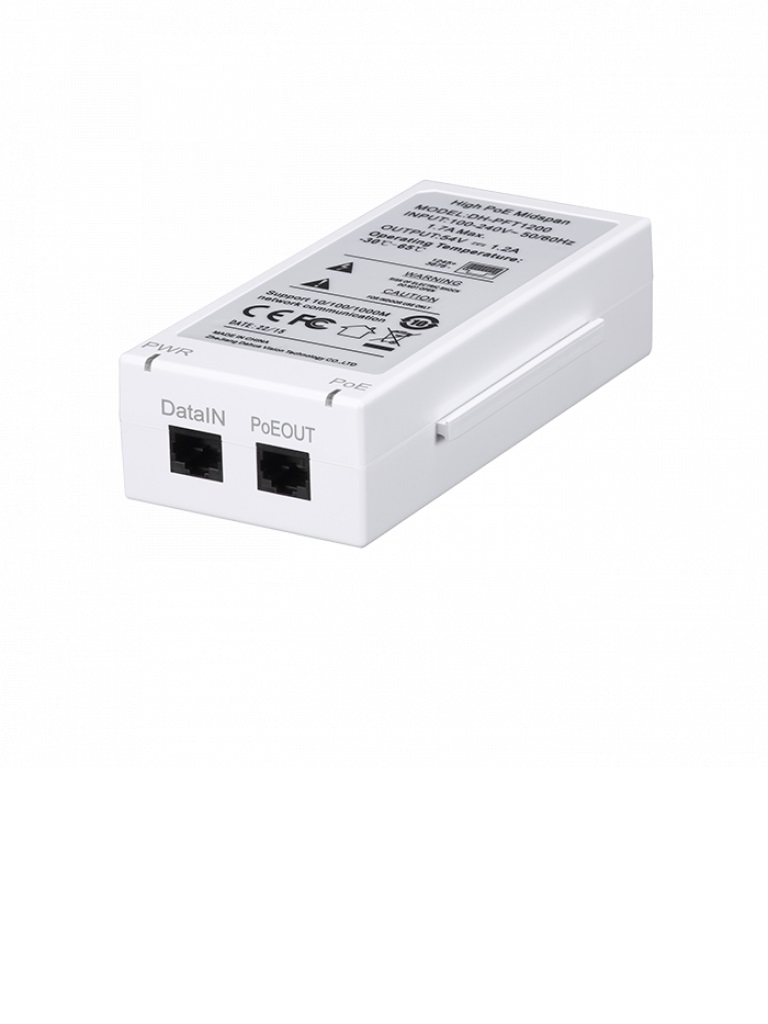 Inyector PoE Dahua Technology DH-PFT1200
