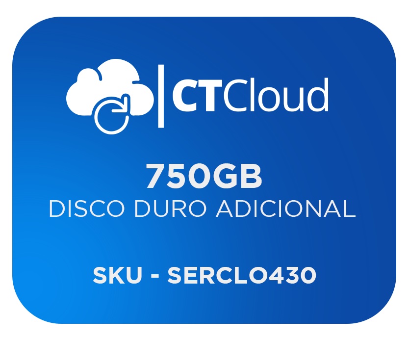 Servidor Virtual en la Nube CT Cloud NCST750