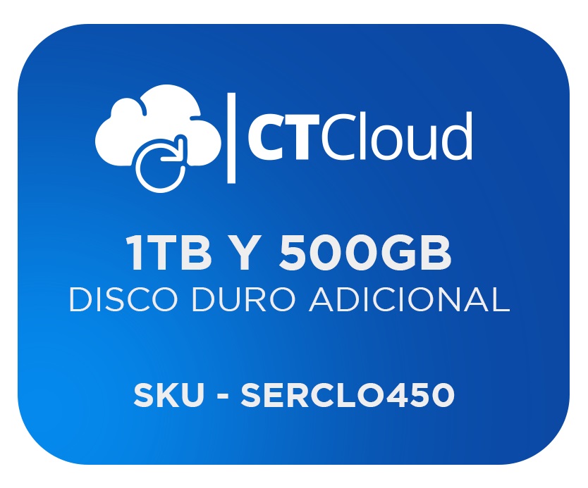Servidor Virtual en la Nube CT Cloud NCST1500