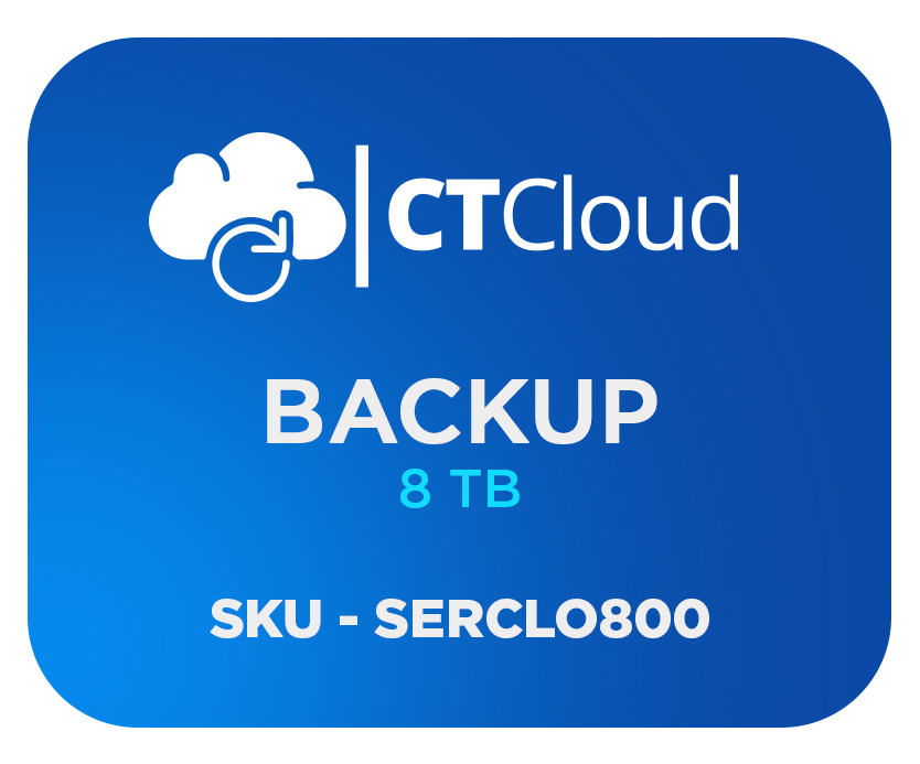 Backup en la Nube CT Cloud NCBU8TB