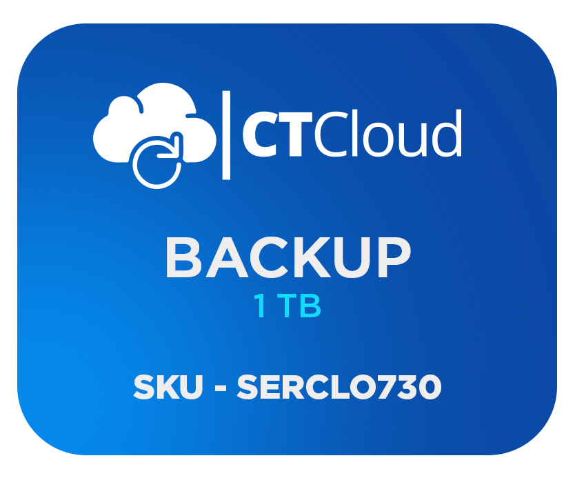Backup en la Nube CT Cloud NCBU1TB