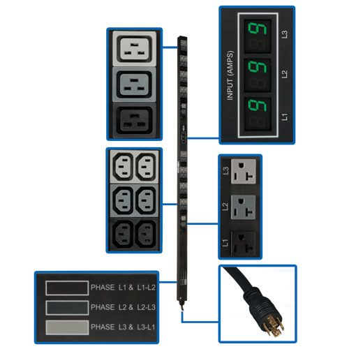 PDU TRIPP-LITE PDU3MV6L2120
