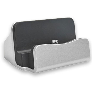 CARGADOR USB DE PEDESTAL MICRO USB BROBOTIX 005027