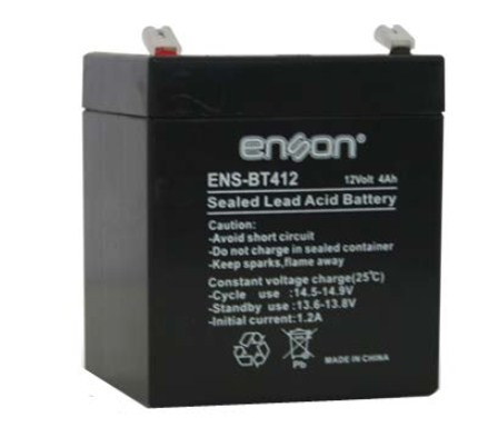 Batería de Respaldo 12V 4A ENSON ENS-BT412