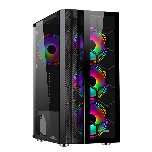 Gabinete Gaming Yeyian YCH-7S3V-01BK