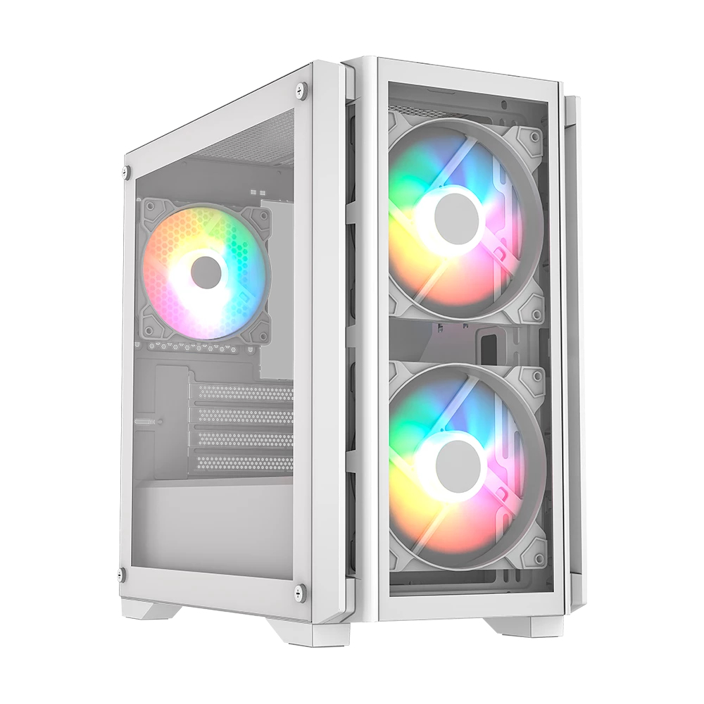 Gabinetes Gaming Balam Rush Carbono Crystal 4000C Legend Series