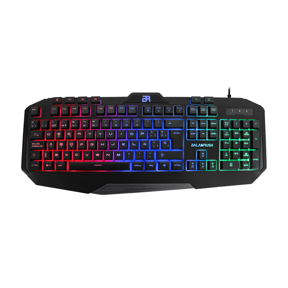 Teclado Gaming Gunfire Balam Rush Teclas macr BR-929639