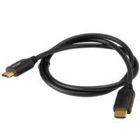 CABLE HDMI DE 1M PREMIUM DE ALTA VELOCIDAD CON ETHERNET - 4K 60HZ - 1M - CABLE HDMI CERTIFICADO PREMIUM - HDMI 2.0 - STARTECH.COM MOD. HDMM1MP