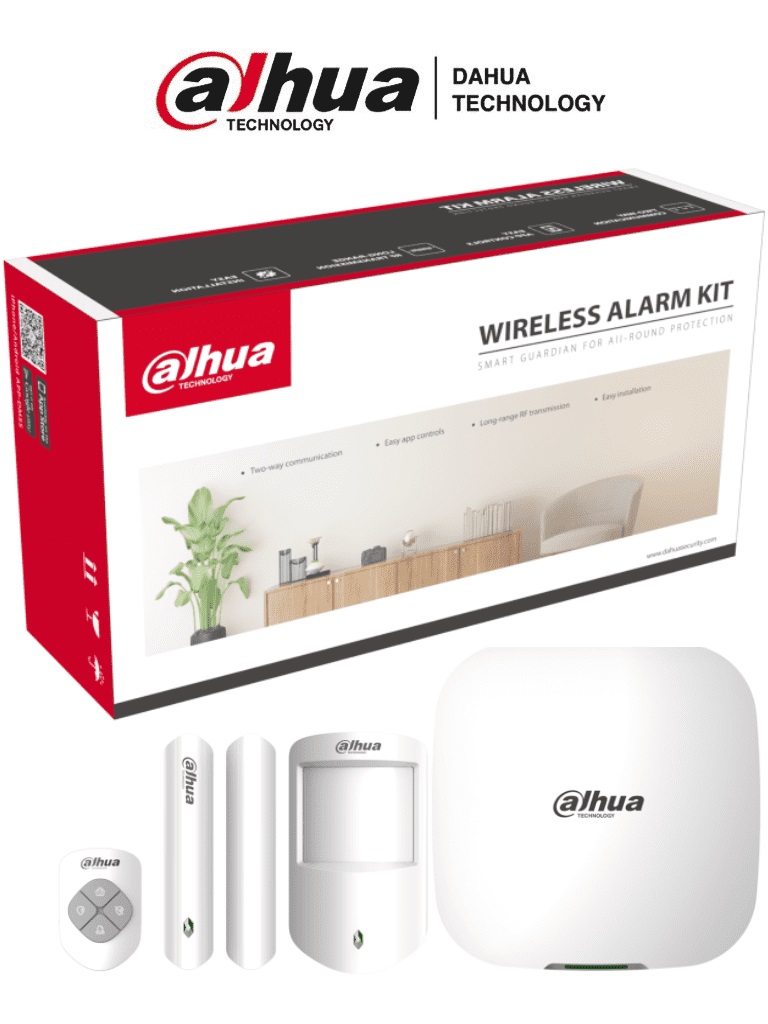Kit de Alarma Dahua Technology DHI-ART-ARC3000H-03-W2