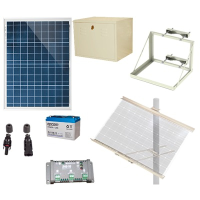 KIT para Alimentar con Energía Solar Cerca El EPCOM PL12K