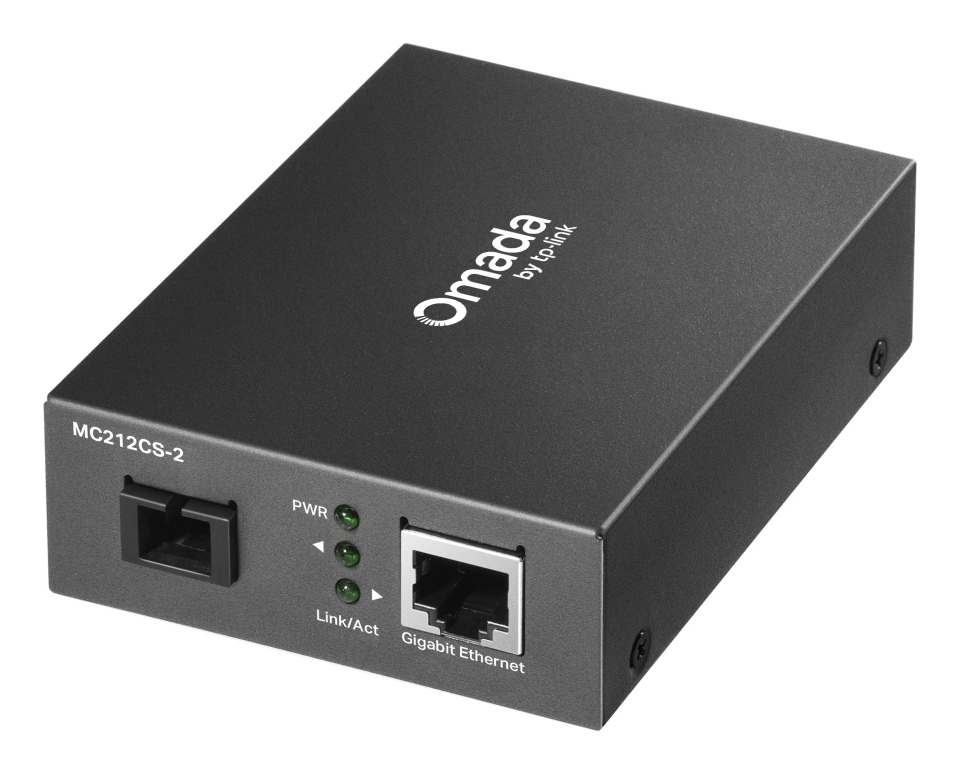 Convertidor de medios TP-LINK MC212CS-2