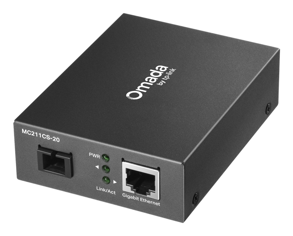 Convertidor de medios TP-LINK MC211CS-20