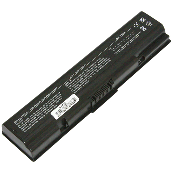 Bateria color negro 6 celdas OVALTECH para Toshiba Satellite M205