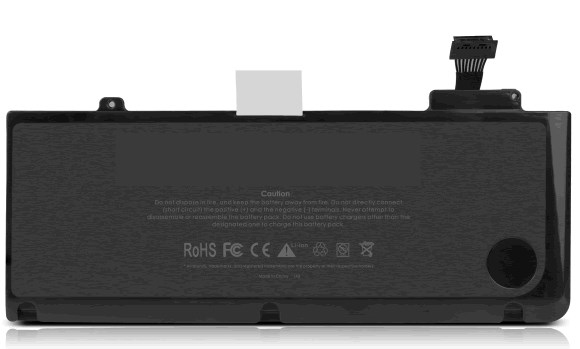 Bateria color negro 6 celdas OVALTECH para Apple MacBook pro 13