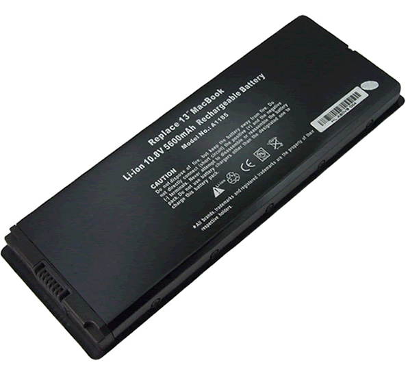 Bateria color blanco 6 celdas OVALTECH para Apple Macbook 13