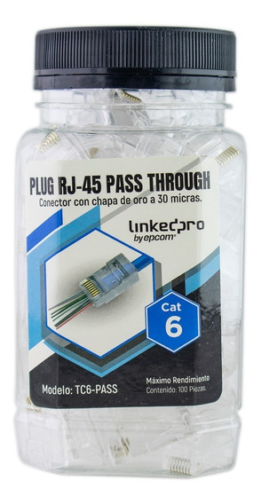 Conectores HIKVISION TC6-PASSR