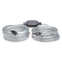 CABLE USB,MANHATTAN,510424, V2.0 A-B 11.0M ACTIVO