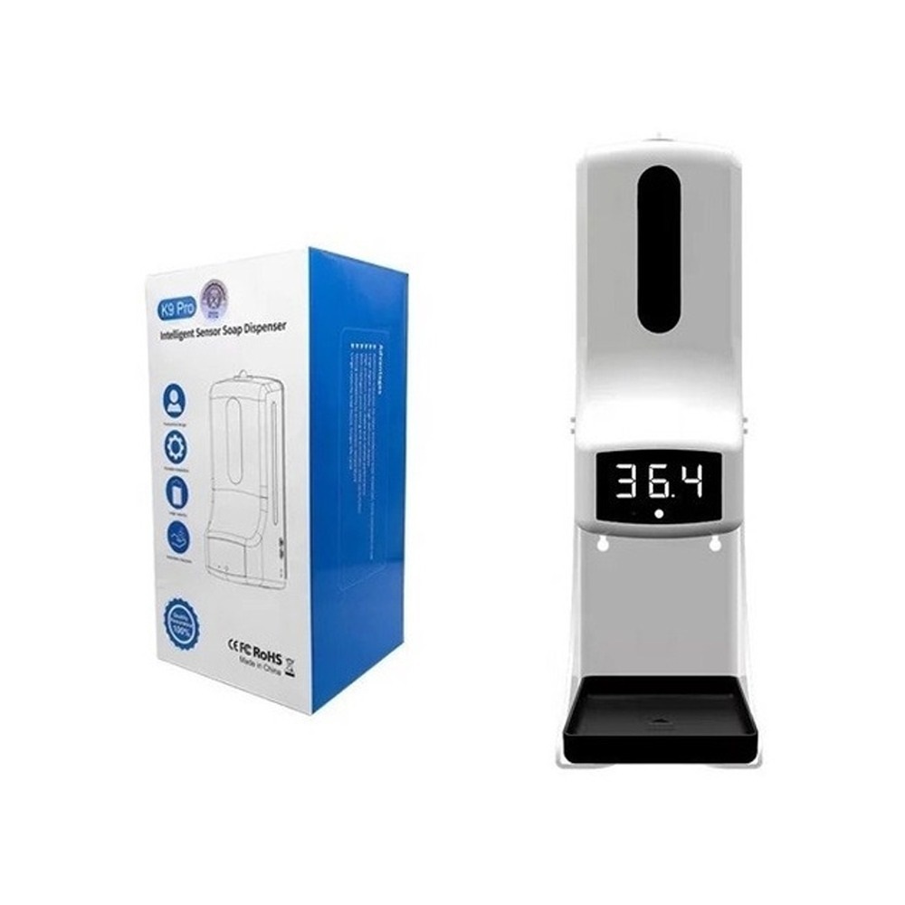 Termómetro Inteligente con Dispensador de Gel KSA K9 Pro