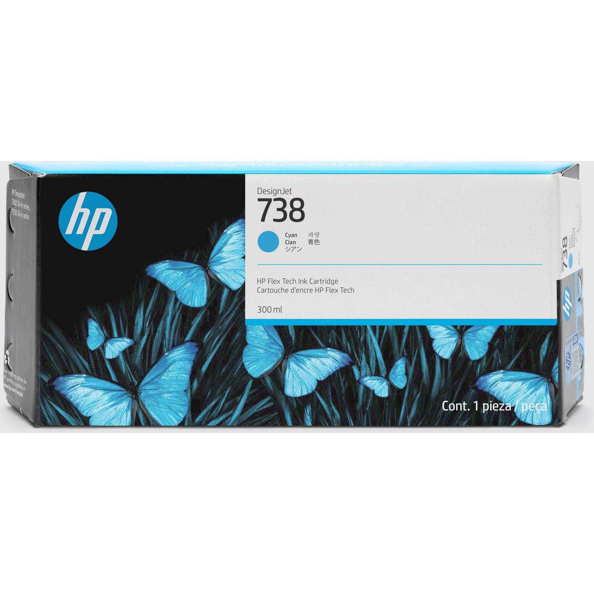 Tinta HP 738